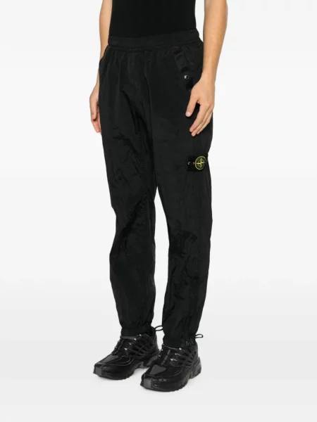 Τρέξιμο παντελόνι Stone Island πέτρες μαύρο