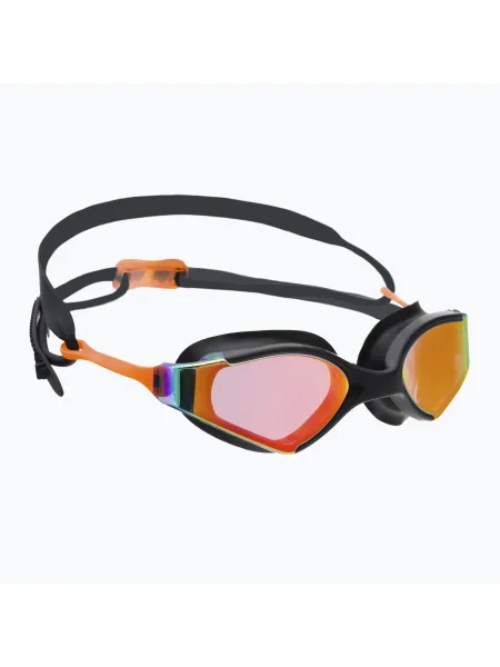 Plavecké okuliare AQUA-SPEED Blade Mirror čierno-oranžové 60 oranžová