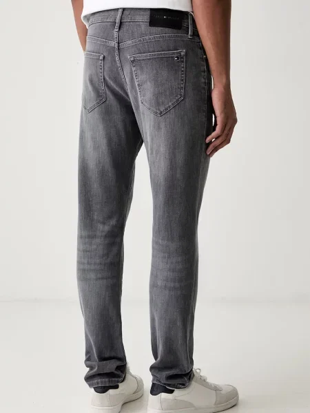 Tommy Hilfiger jeansy slim fit szare