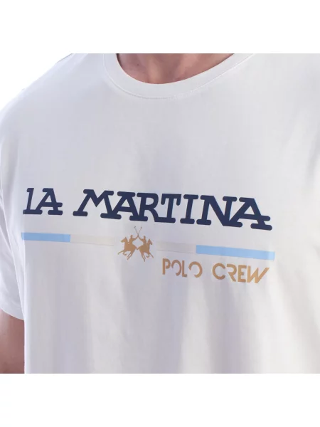 Tricou La Martina alb