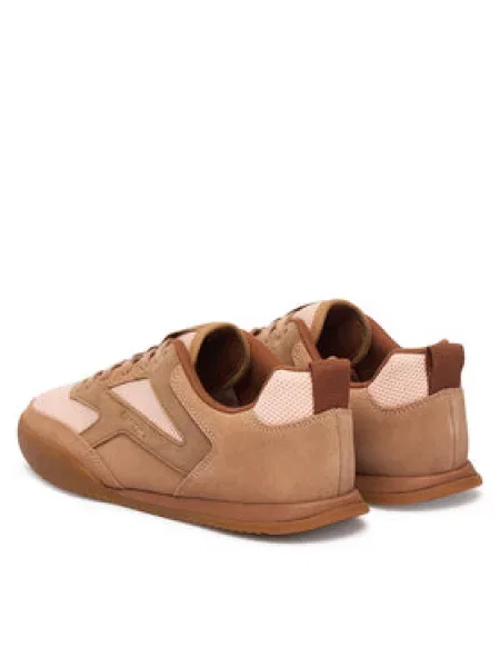 Calvin Klein Laisvalaikio batai Low Pro Runner Laceup Mesh Sue ruda