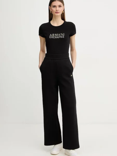 ARMANI EXCHANGE Majica zlata črna