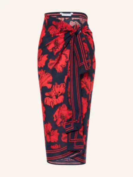 Plavky Tommy Hilfiger červené