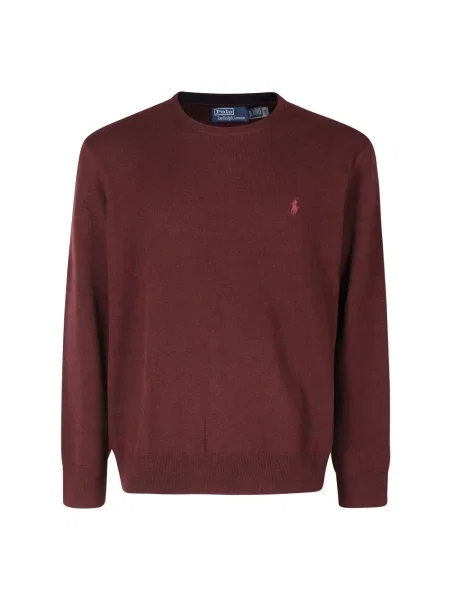 Sweter Polo Ralph Lauren wełniany brązowy