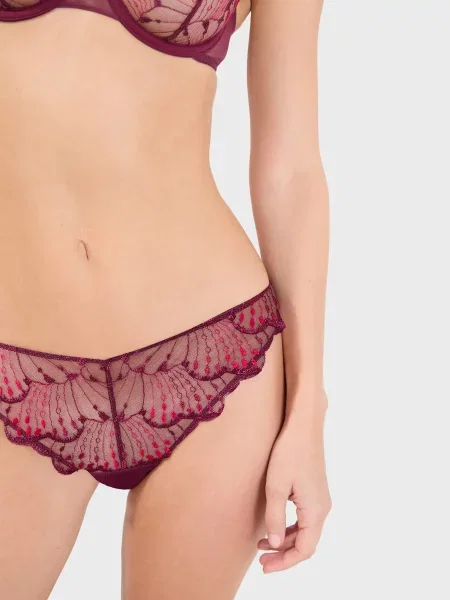 Стрінги Etam бордові