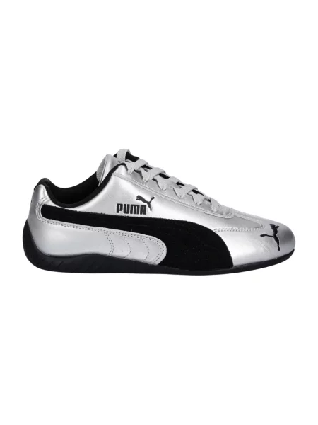 Sneakersy Puma skórzane szare