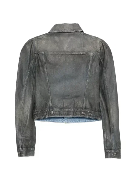 Geacă de blugi 7 For All Mankind gri