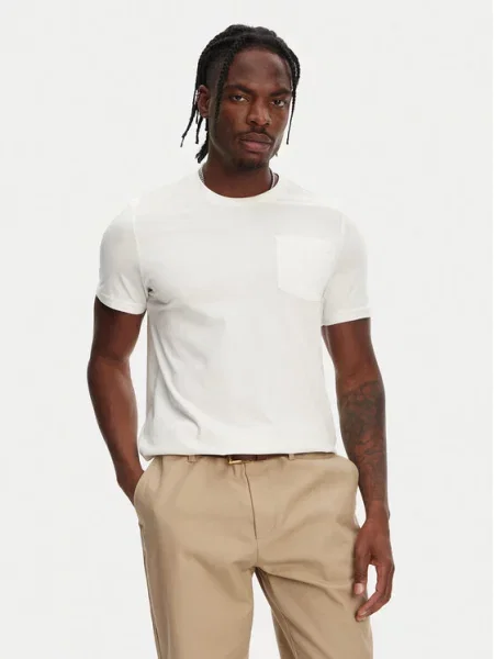 Robe di Kappa Marškinėliai Dorel Écru Regular Fit