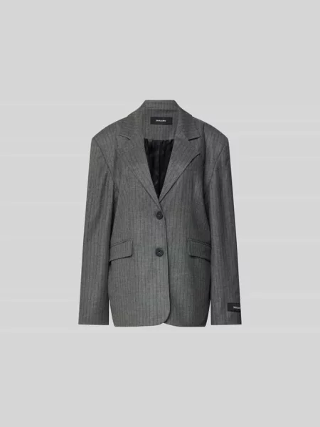 Żakiet o kroju relaxed fit z mieszanki Black Palms granatowa