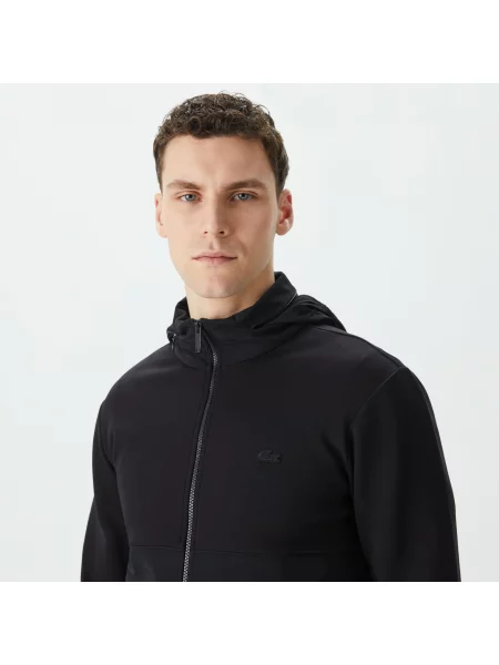 Lacoste Bluza O Regularnym Kroju Z Kapturem W Kolorze Czarnym czarny