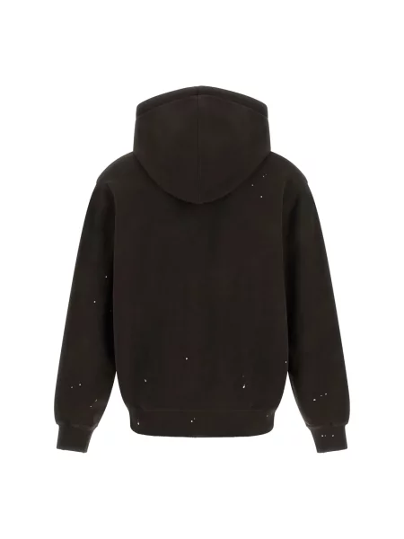 Carhartt WIP Hooded Painter bluza rozpinana z kapturem brązowa