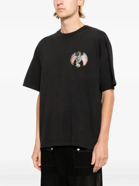 Tricou Melt cu imagine negru