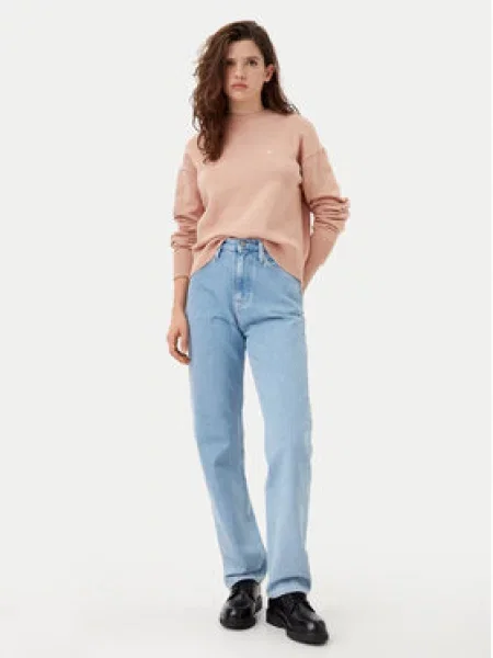 Calvin Klein Jeans Jeansy Straight Fit modrá