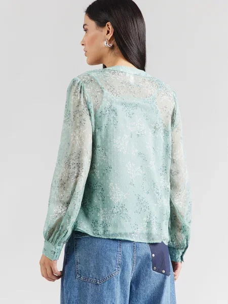 ONLY Bluza ONLTESSA ELIZA menta / žad bijela