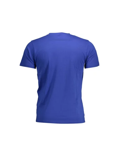 Haftowana koszulka Sergio Tacchini niebieska