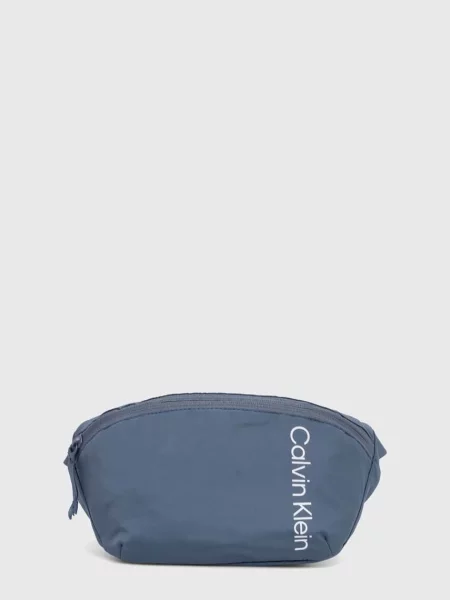Чанта за кръст Calvin Klein Performance синьо