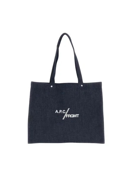 Torba A.p.c. niebieska