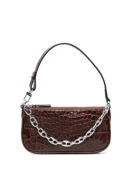 Чанта By Far кафяво