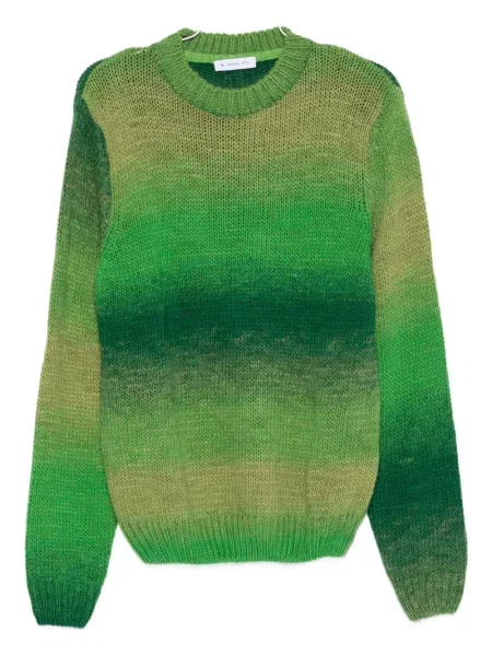 Pulover Manuel Ritz din lână alpaca cu gradient verde