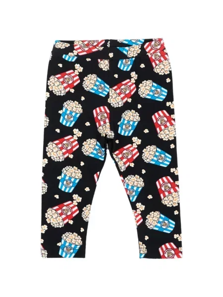 Legginsy dziecięce Moschino czarne