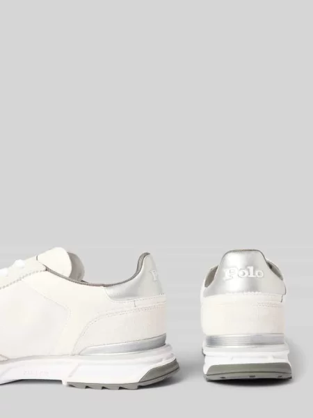 Sneakersy ze sznurowanym zapięciem model VARICK' Polo Ralph Lauren białe