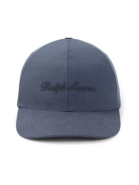 Czapka z daszkiem Ralph Lauren niebieska