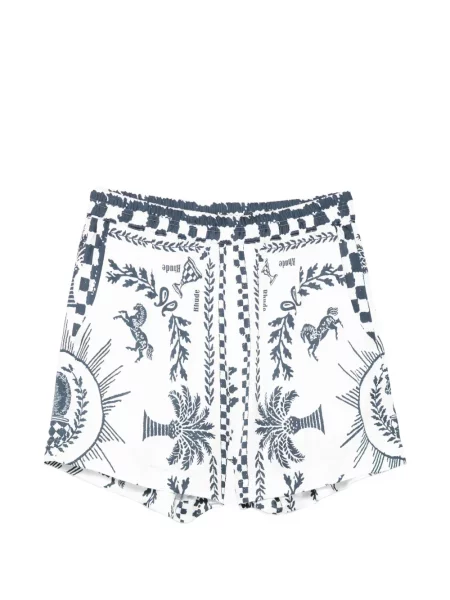 Pantaloni scurți Rhude alb