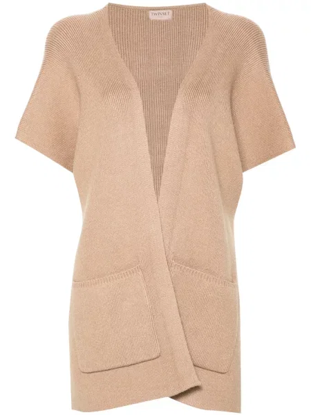 Poncho Twinset cu broderie