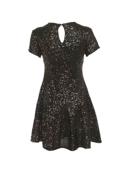 Rochie mini Maje cu paiete negru