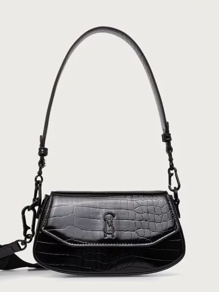 Steve Madden geantă crossbody pentru femei cu imitație de piele Btaiga-E negru