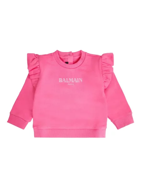 Bluza dziecięca Balmain różowa