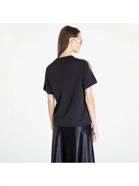 Pruhované tričko Adidas Originals černé