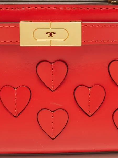 Body Tory Burch cu motiv cu inimi roșu