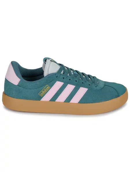 Tenisice Adidas od brušene kože zelena