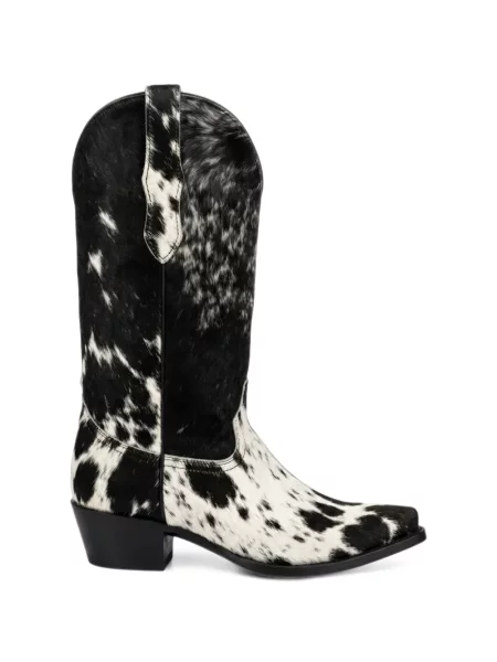 Botine Nortalie cu imagine negru