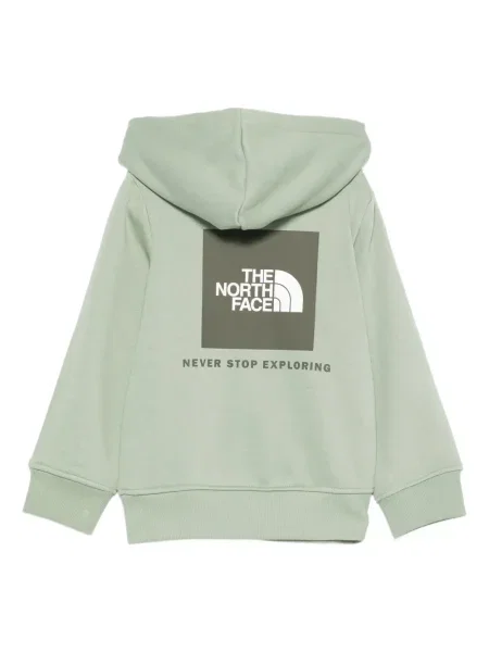 Bluza z kapturem dziecięca The North Face zielona