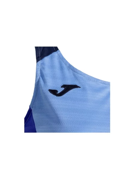 Tenisové tričko Joma Montreal sky blue/dark navy modré