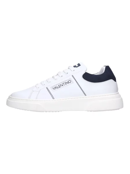 Lniane sneakersy Valentino białe