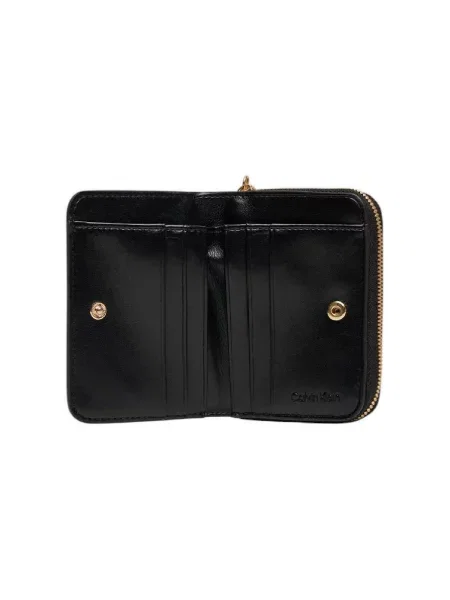 Calvin Klein Mali ženski novčanik Ck Medium Flap Around crna