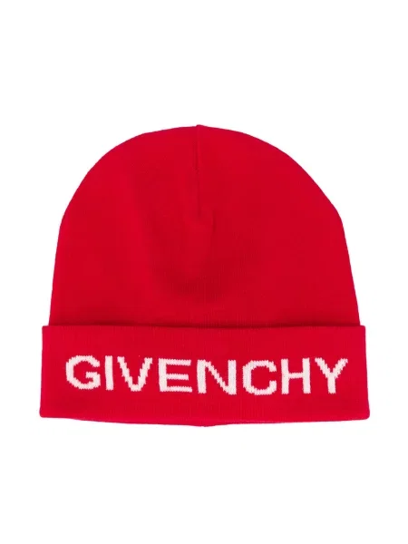 Dětské čepice Givenchy červený