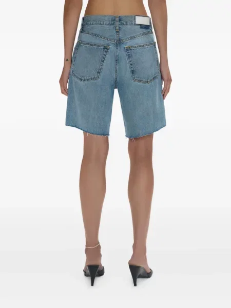 Pantaloni scurți din denim Re/done albastru