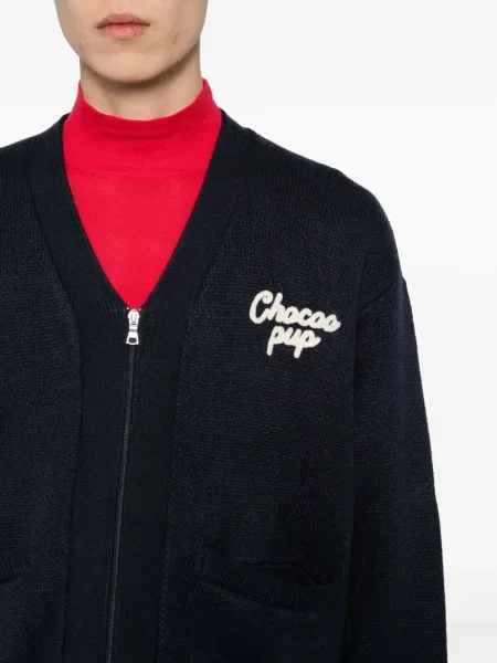 Cardigan Chocoolate tricotate albastru