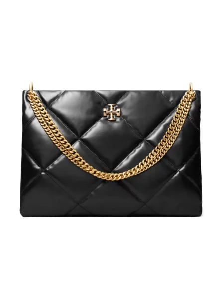 Torebka Tory Burch skórzana czarna