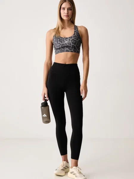 Adidas by Stella McCartney športová podprsenka sivá