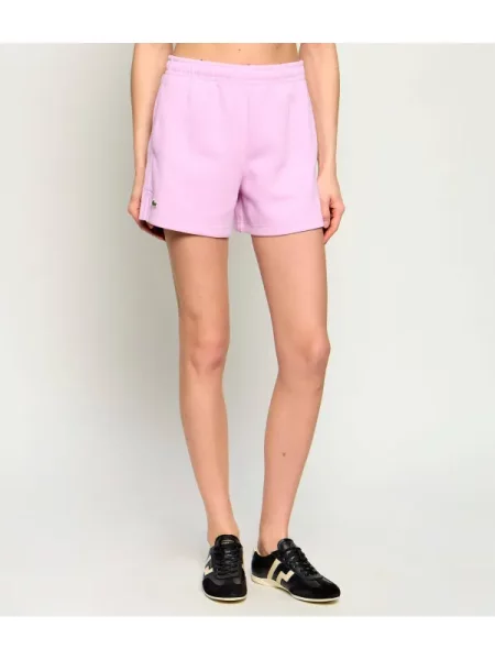 Lacoste Pantaloni scurți | Relaxed fit roz