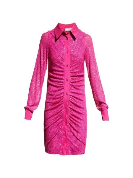 Rochie mini In The Mood For Love cu paiete roz