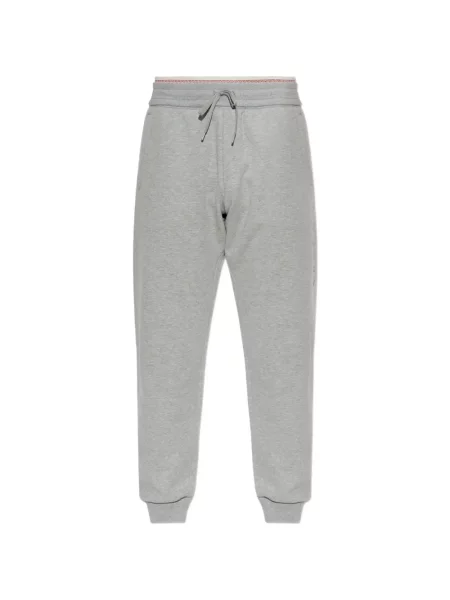Pantaloni Versace alergare cu cordon gri