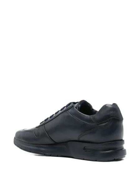Sneakerși Callaghan din piele albastru