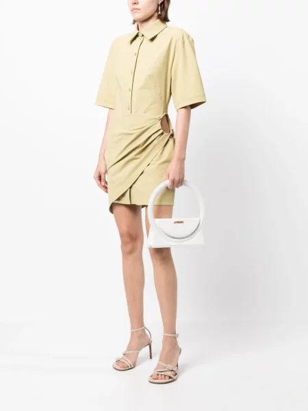 Kostiumas marškininė suknelė Jacquemus ruda