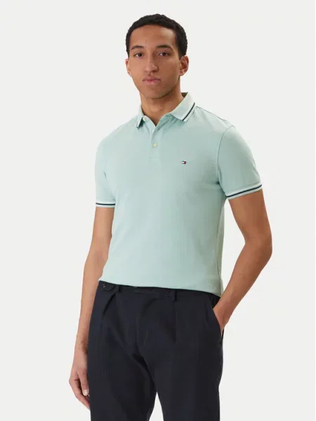 Tommy Hilfiger Polo Seasonal zielony